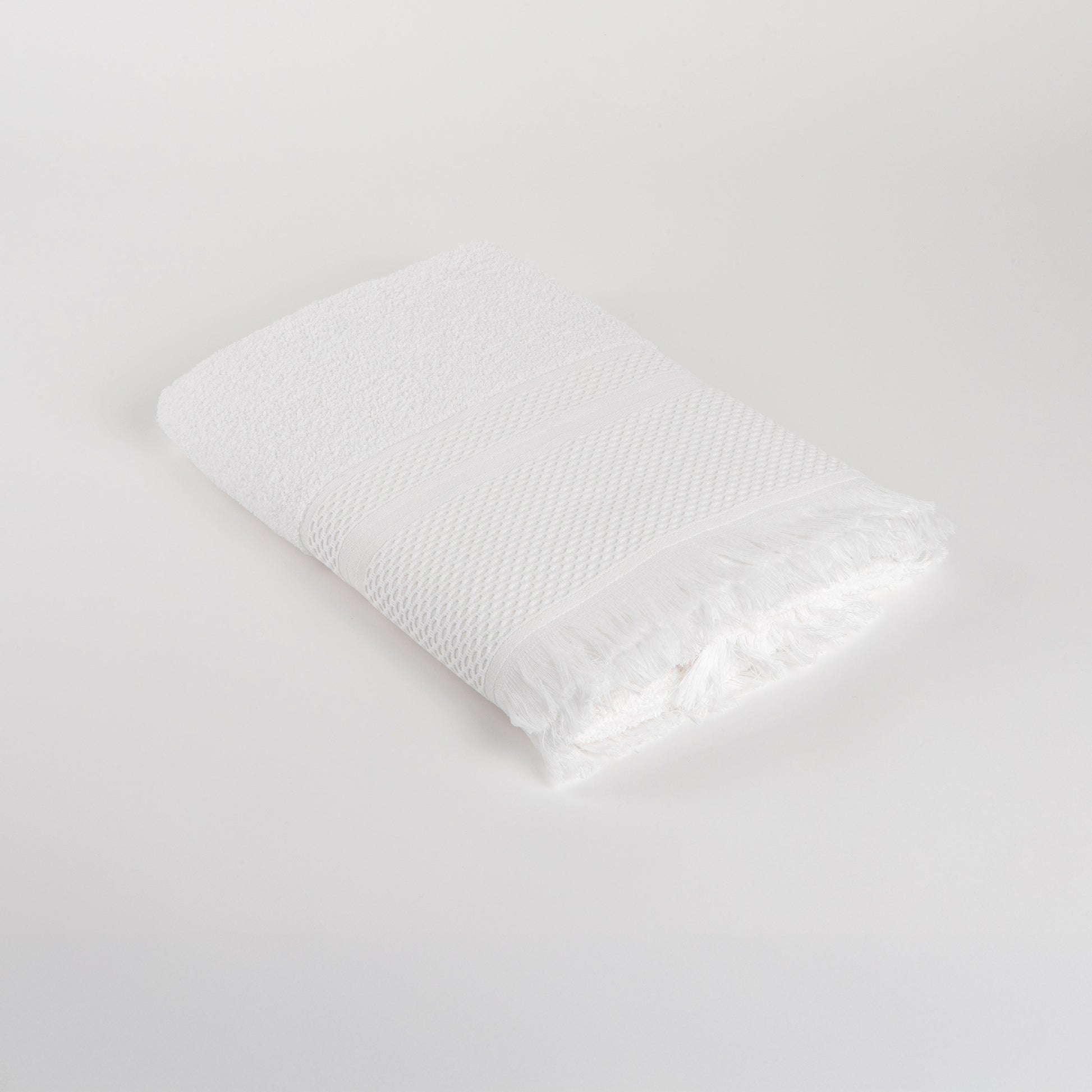 Toalhão de Banho Jacquard Franjas