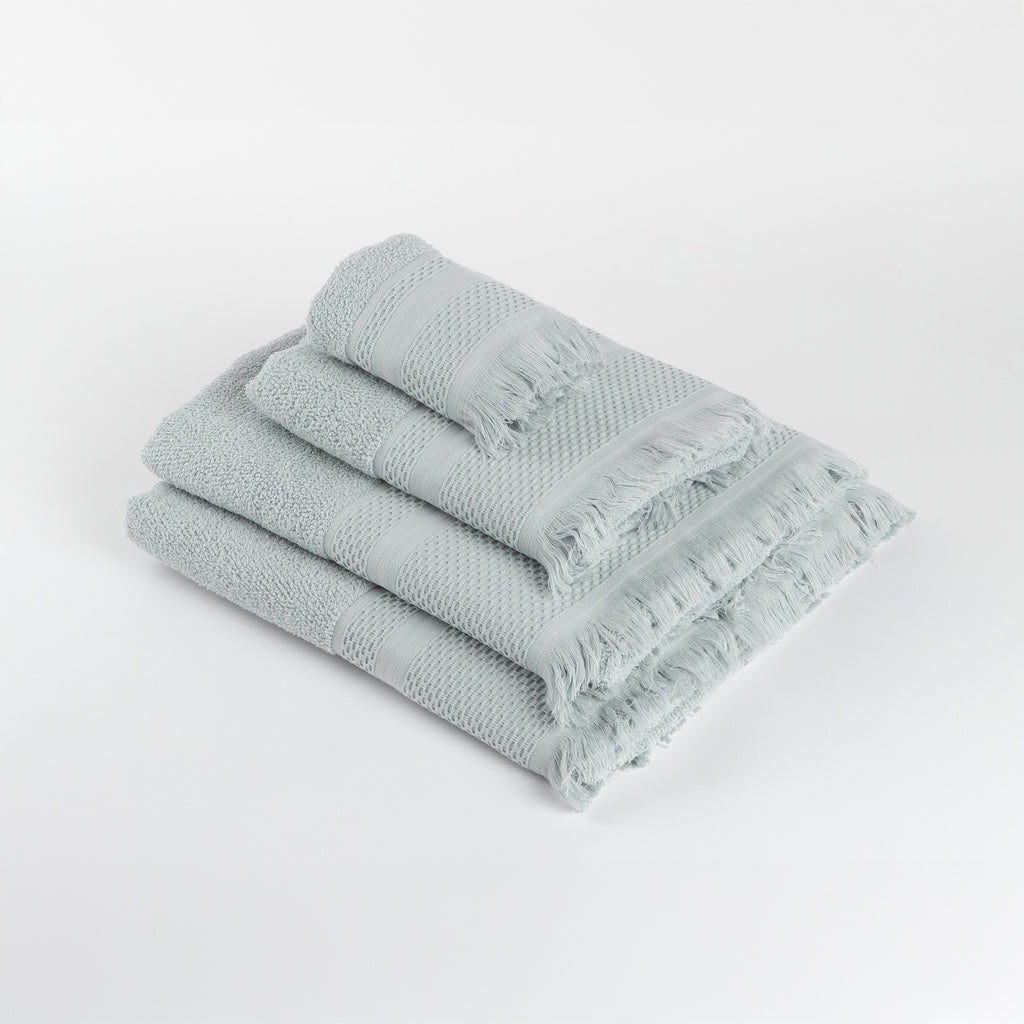 Toalhão de Banho Jacquard Franjas
