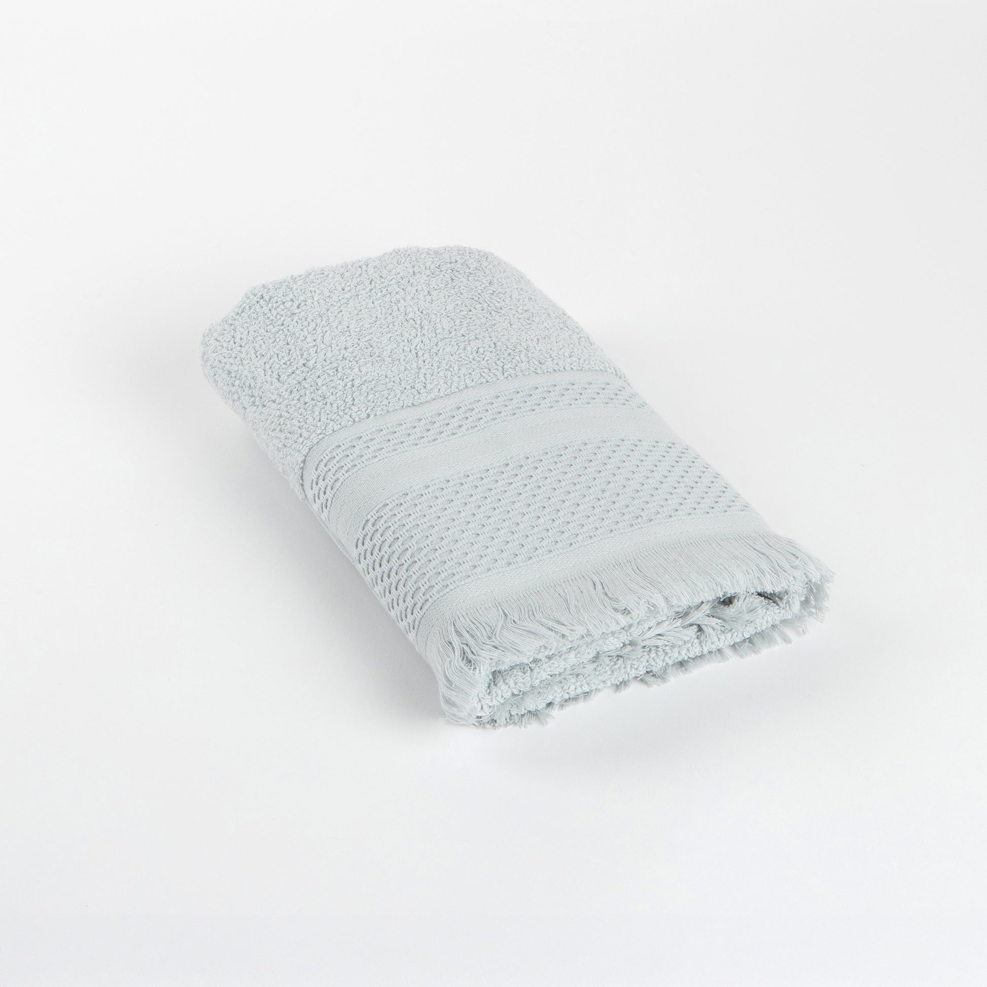 Toalha de Rosto Jacquard Franjas