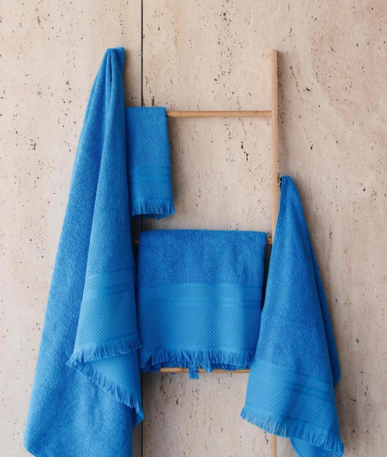 Toalhão de Banho Jacquard Franjas