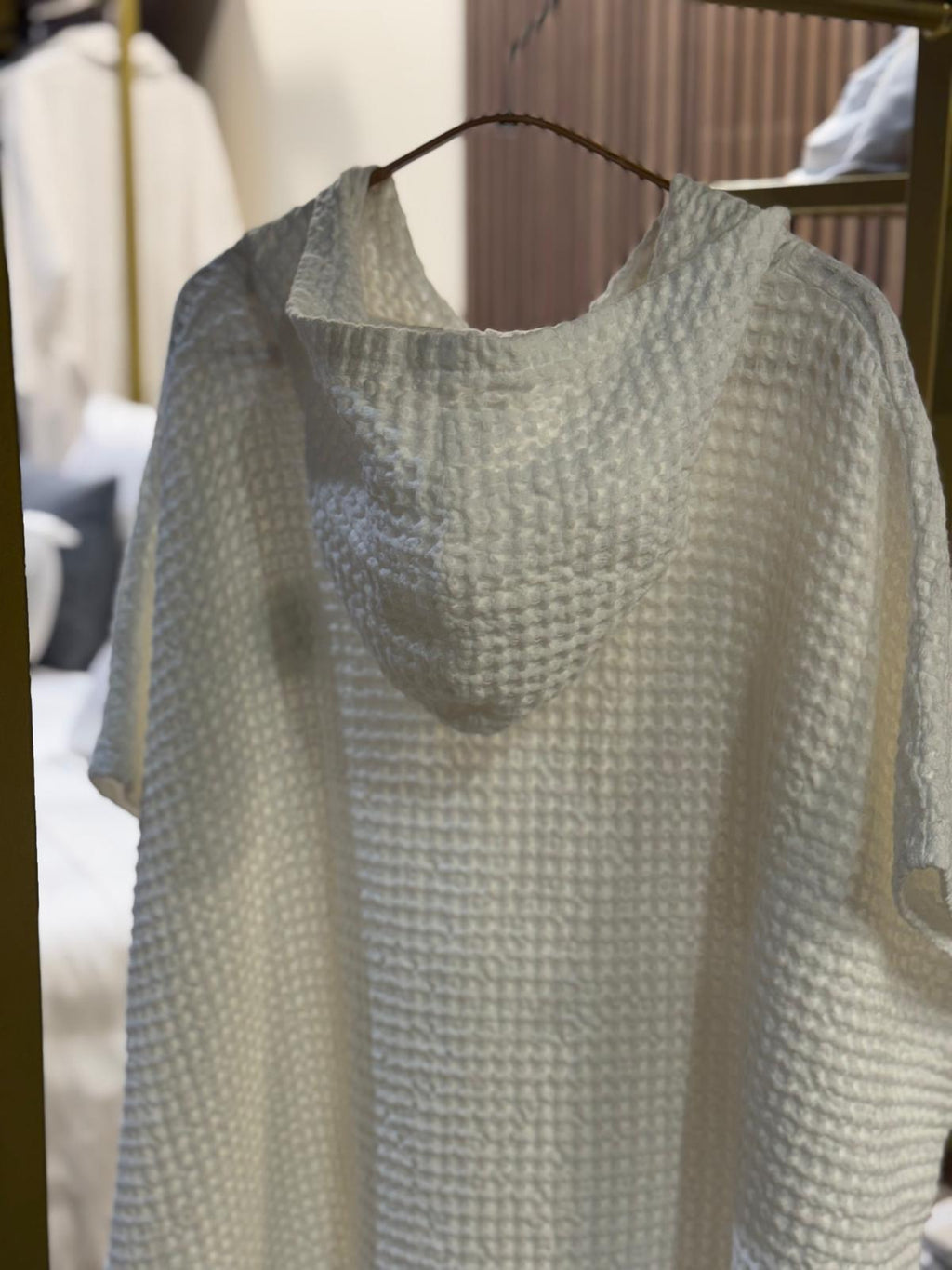 Poncho Favo Algodão